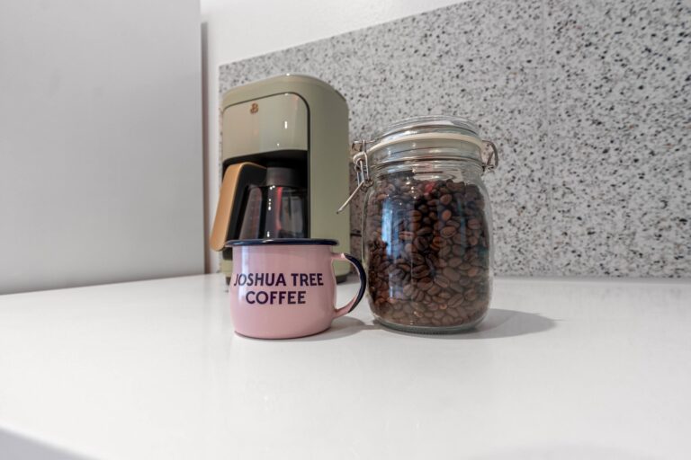 Joshua Tree Coffee and drip maker