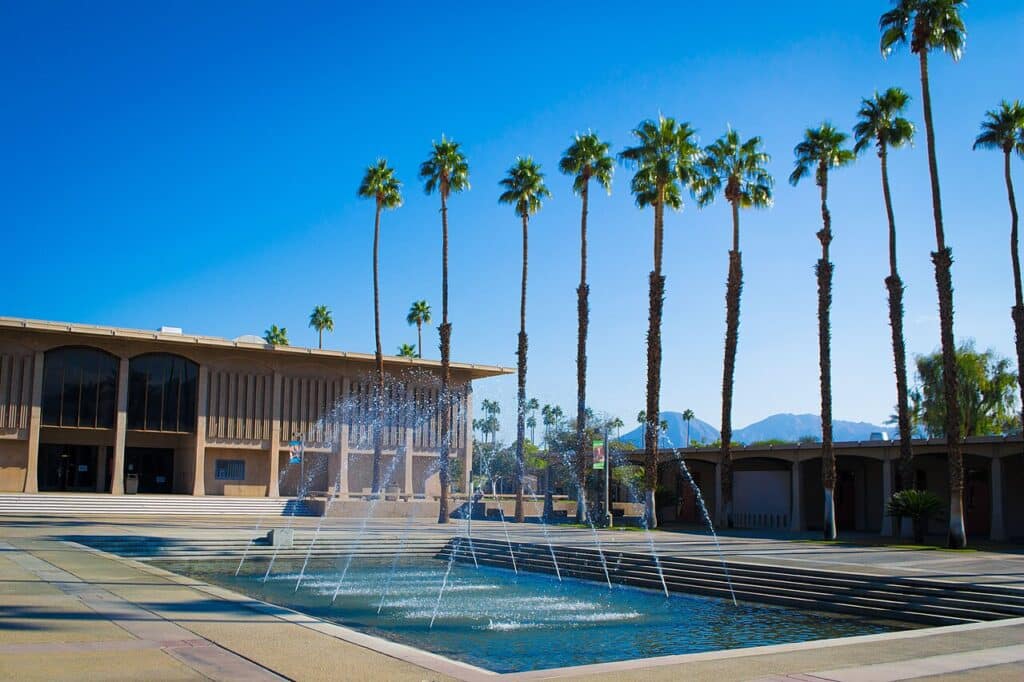 College of the Desert campus in Palm Desert, home of the Street Fair